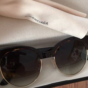 Balenciaga Black Smoke Preloved Sunglasses
